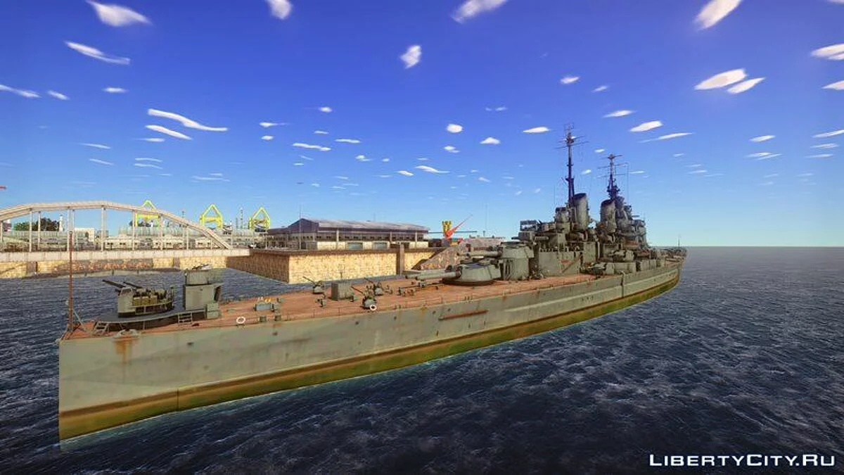 1944 HMS Vanguard / GTA San Andreas