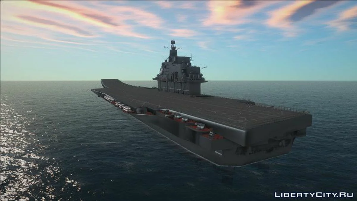 Тяжёлый авианесущий крейсер «Адмирал Флота Советского Союза Кузнецов» / GTA San Andreas