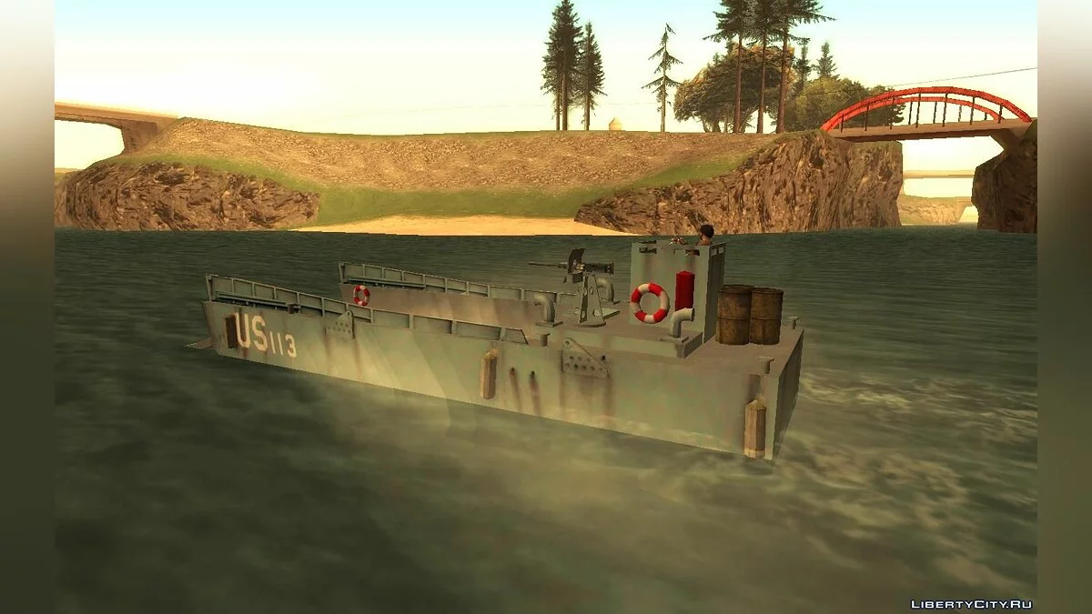 Военный паром / GTA San Andreas