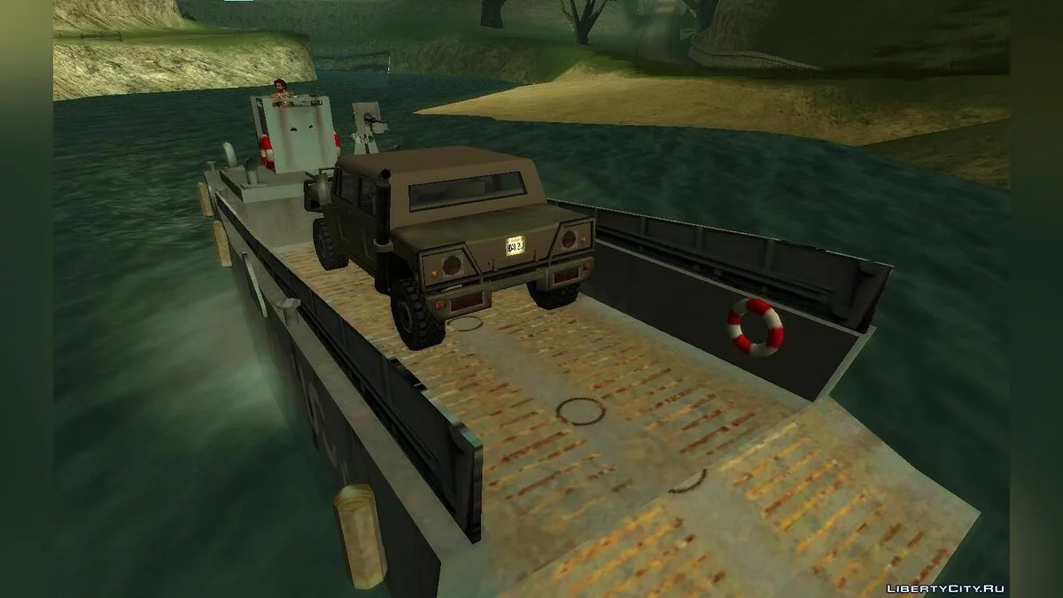 Военный паром / GTA San Andreas
