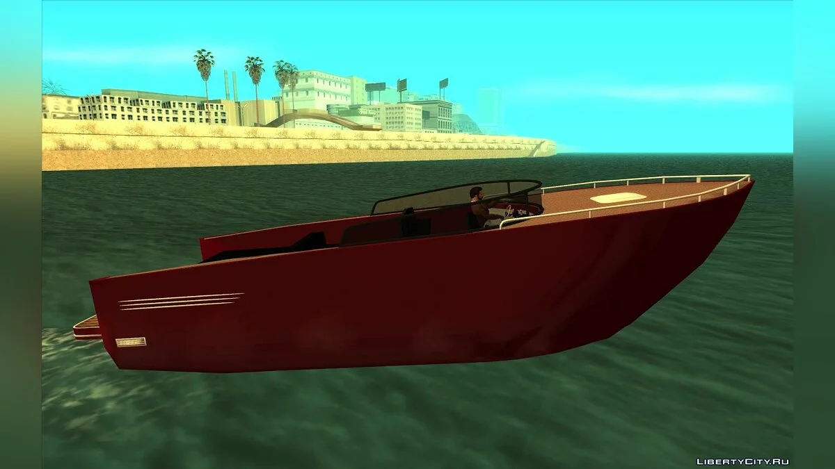 Современная лодка / GTA San Andreas