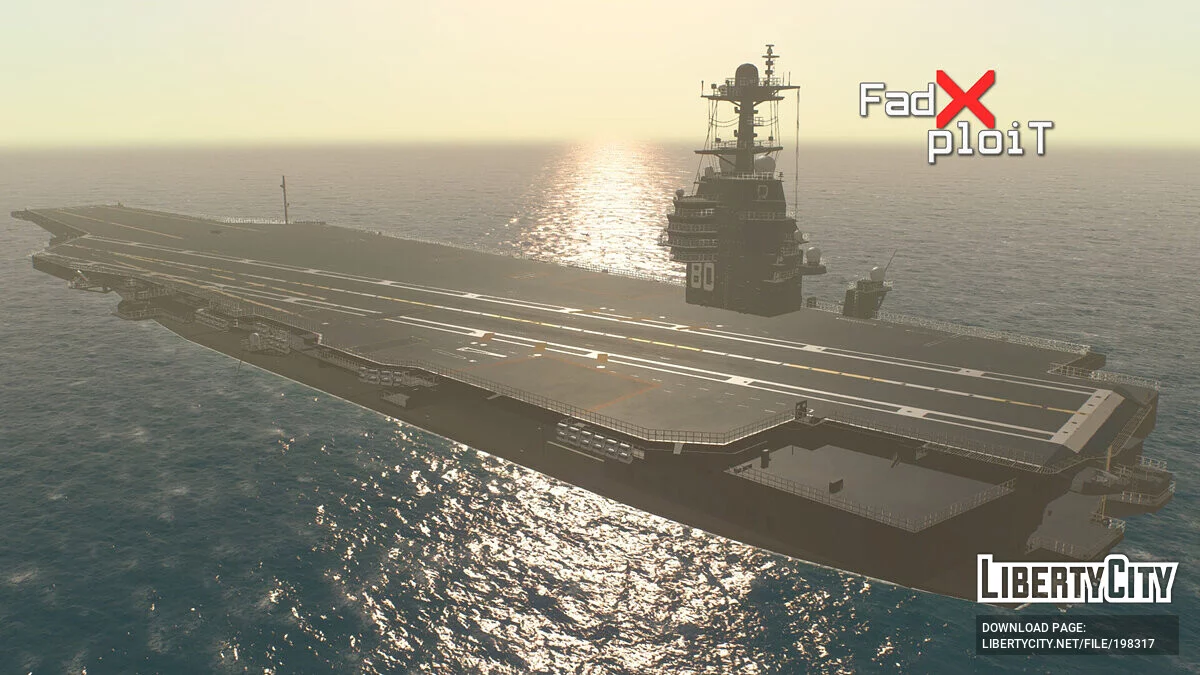 USS Enterprise (CVN-80) Aircraft Carrier / GTA San Andreas