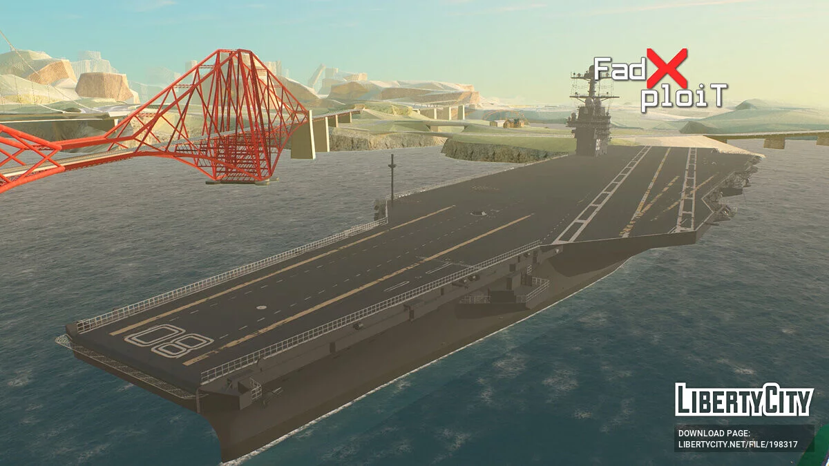 USS Enterprise (CVN-80) Aircraft Carrier / GTA San Andreas