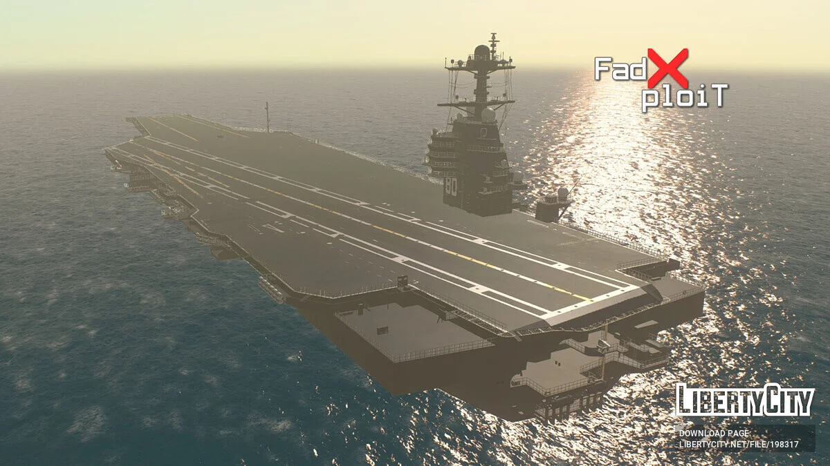 USS Enterprise (CVN-80) Aircraft Carrier / GTA San Andreas