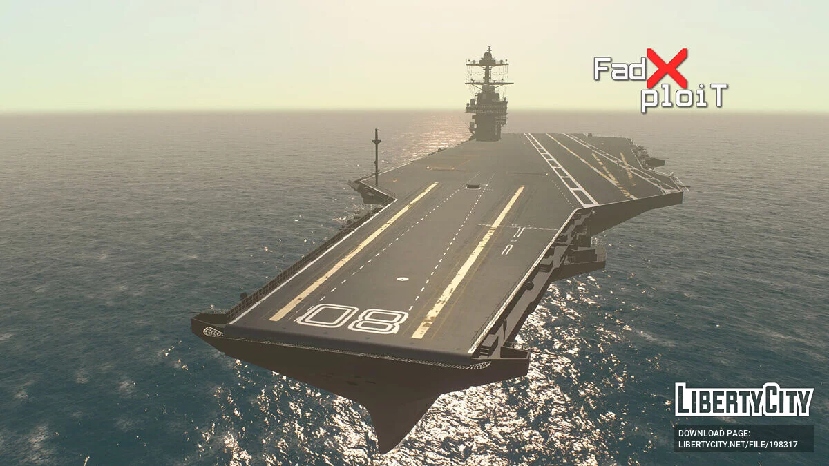 USS Enterprise (CVN-80) Aircraft Carrier / GTA San Andreas