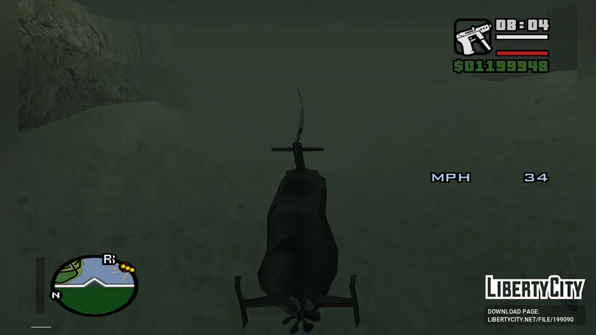 Подводная лодка USS Numnutz вместо Skimmer / GTA San Andreas