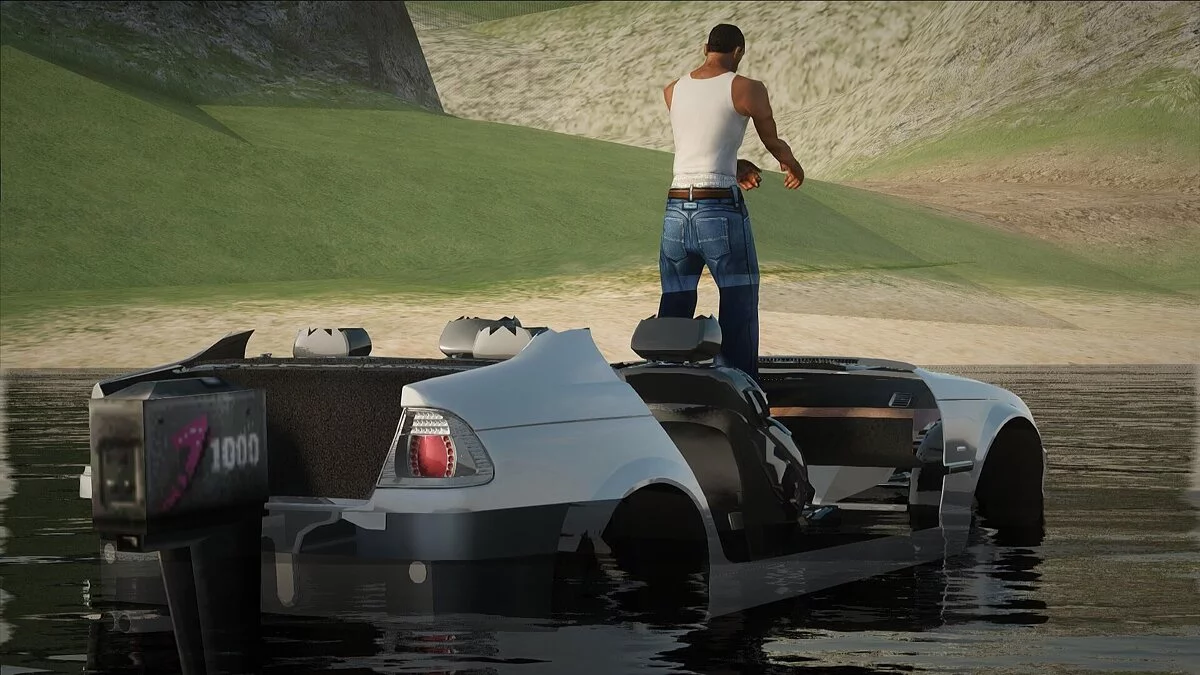BMW E46 Sedan Boat / GTA San Andreas