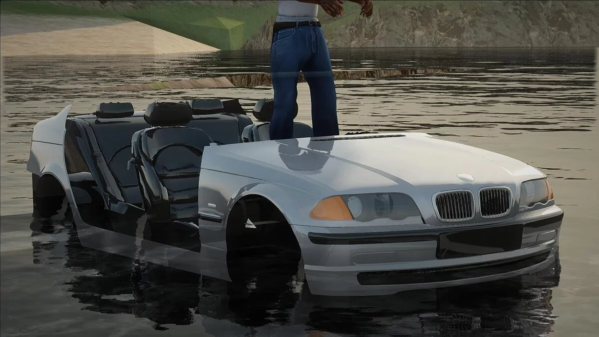 BMW E46 Sedan Boat / GTA San Andreas