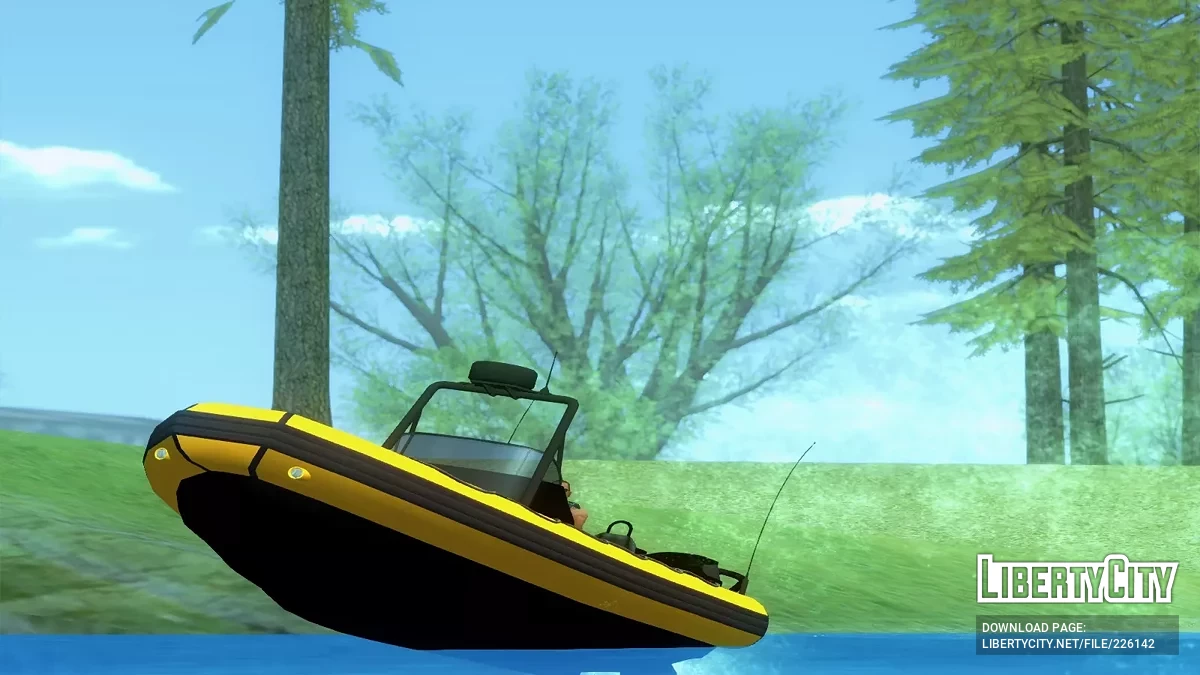 GTA Online Nagasaki Dinghy [Vehfuncs] / GTA San Andreas