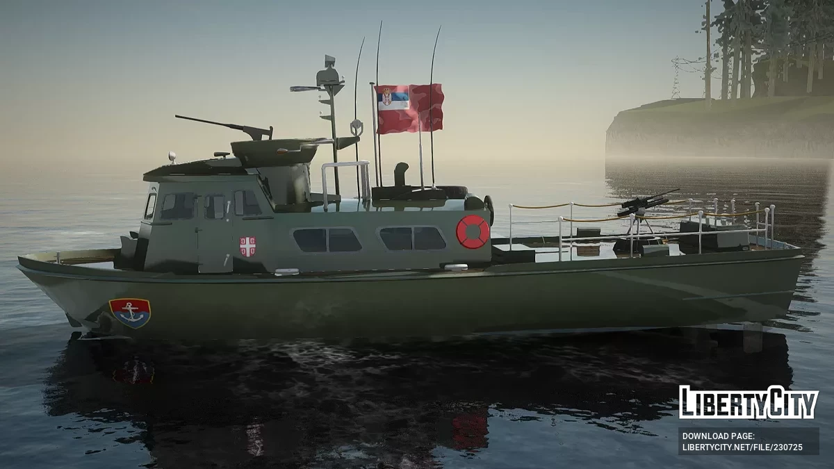 Jurišni Čamac Vojske Srbije / GTA San Andreas