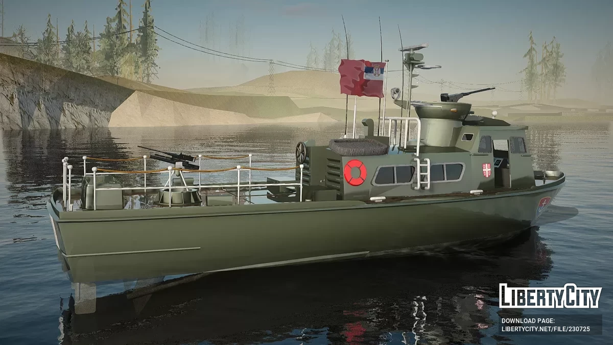 Jurišni Čamac Vojske Srbije / GTA San Andreas