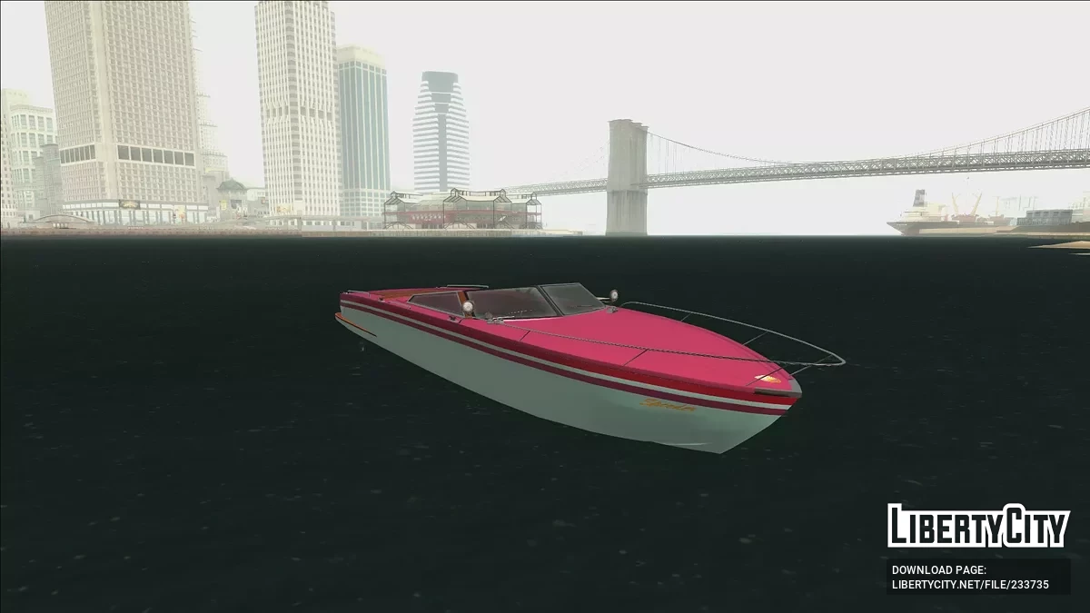 Pegassi Speeder из GTA 5 / GTA San Andreas