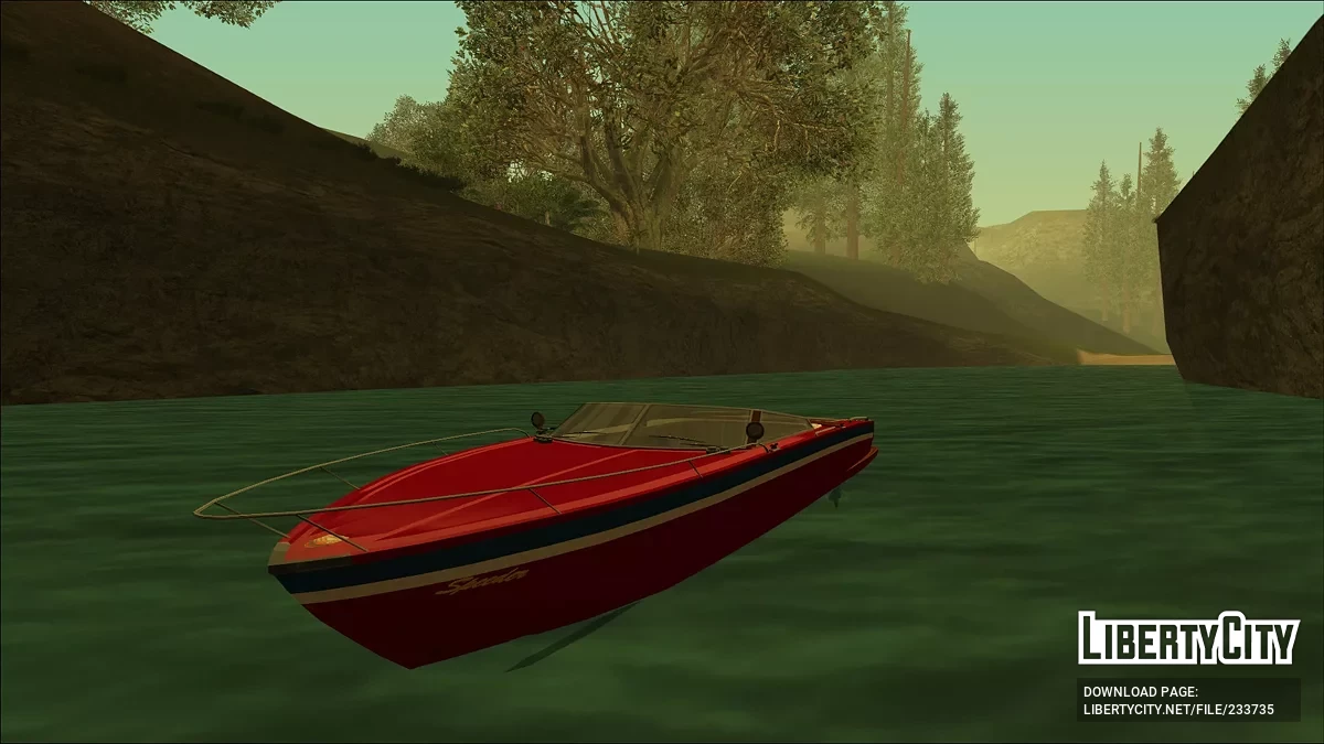 Pegassi Speeder из GTA 5 / GTA San Andreas