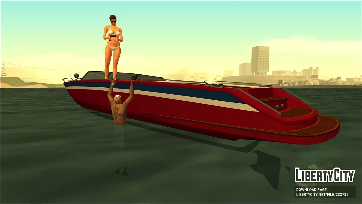 Pegassi Speeder из GTA 5 / GTA San Andreas