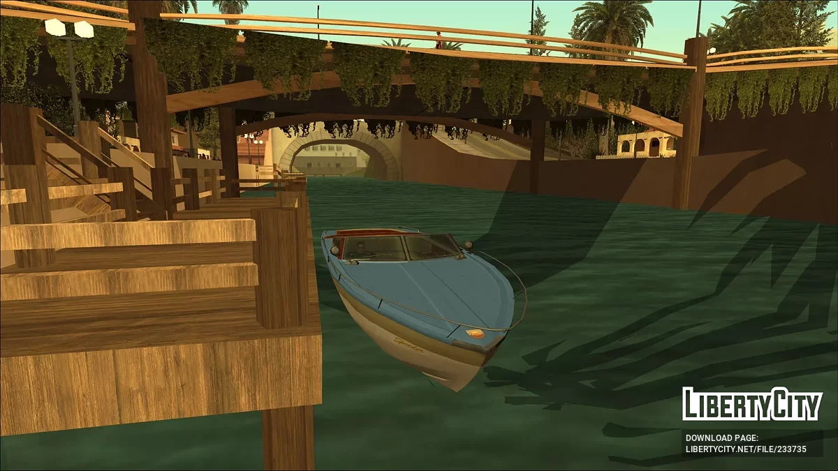 Pegassi Speeder из GTA 5 / GTA San Andreas