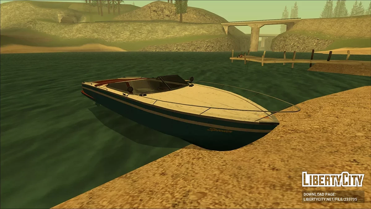 Pegassi Speeder из GTA 5 / GTA San Andreas