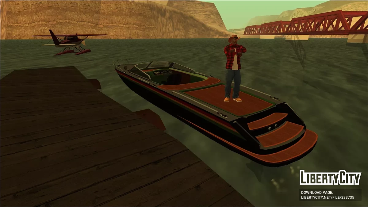 Pegassi Speeder из GTA 5 / GTA San Andreas