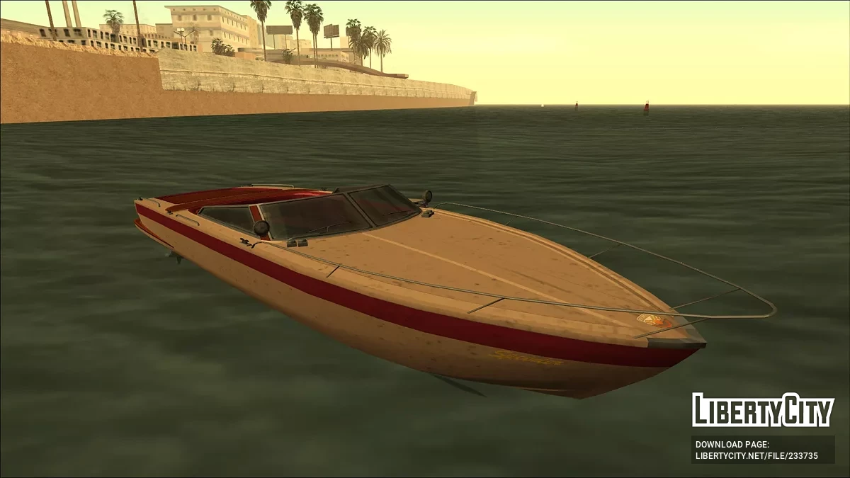 Pegassi Speeder из GTA 5 / GTA San Andreas