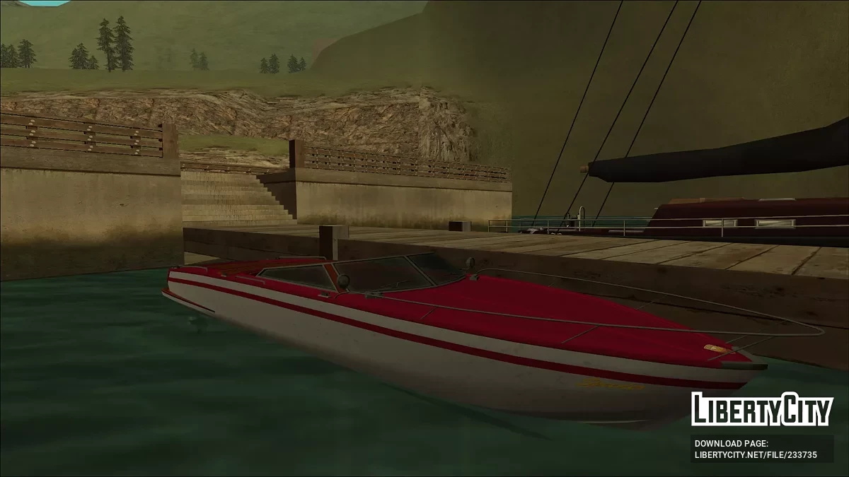 Pegassi Speeder из GTA 5 / GTA San Andreas