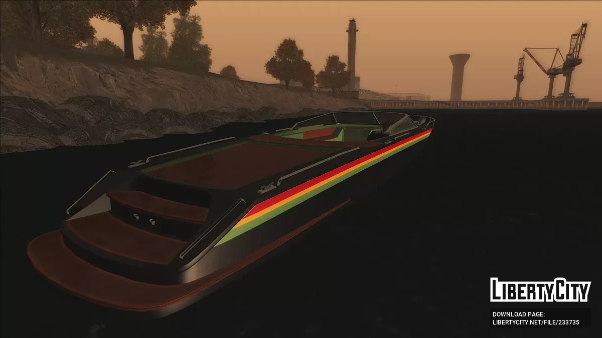 Pegassi Speeder из GTA 5 / GTA San Andreas