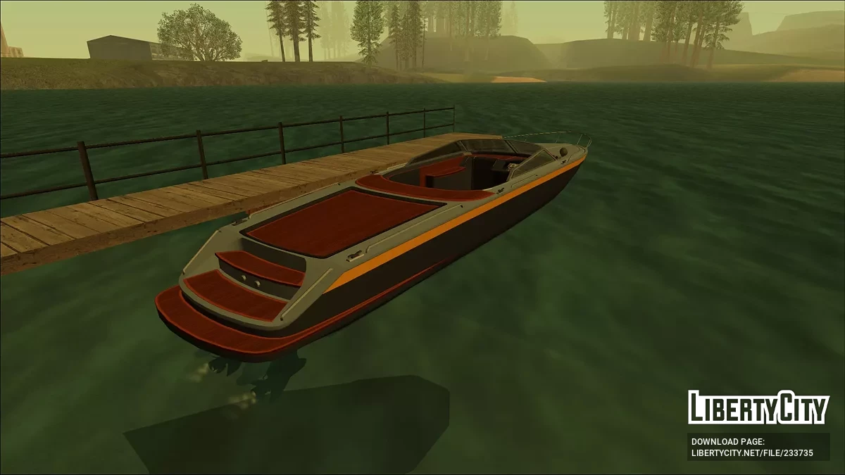 Pegassi Speeder из GTA 5 / GTA San Andreas