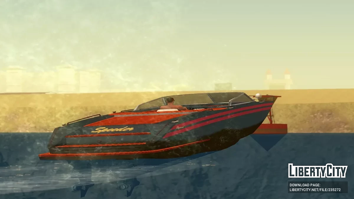 Pegassi Speeder из GTA 5 / Online [VehFuncs] / GTA San Andreas