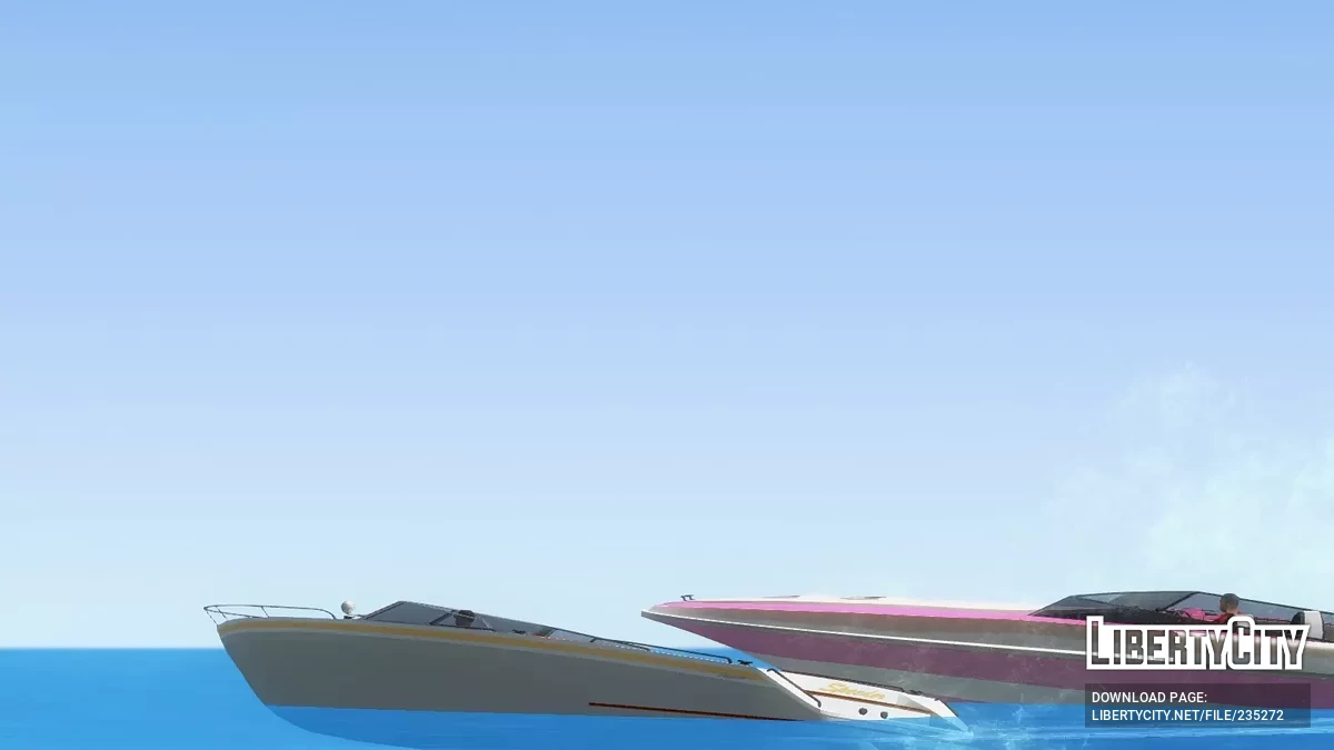 Pegassi Speeder из GTA 5 / Online [VehFuncs] / GTA San Andreas