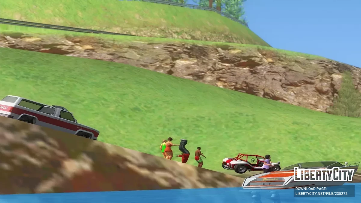 Pegassi Speeder из GTA 5 / Online [VehFuncs] / GTA San Andreas