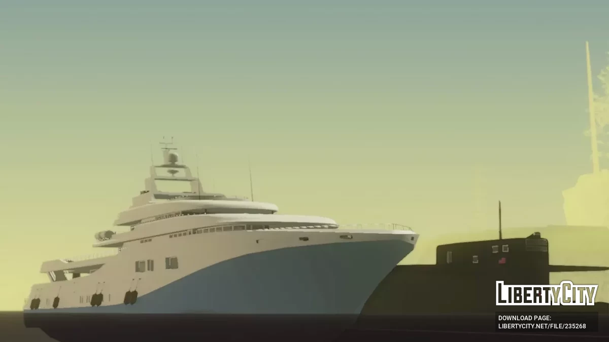 Yacht IV [VehFuncs] / GTA San Andreas
