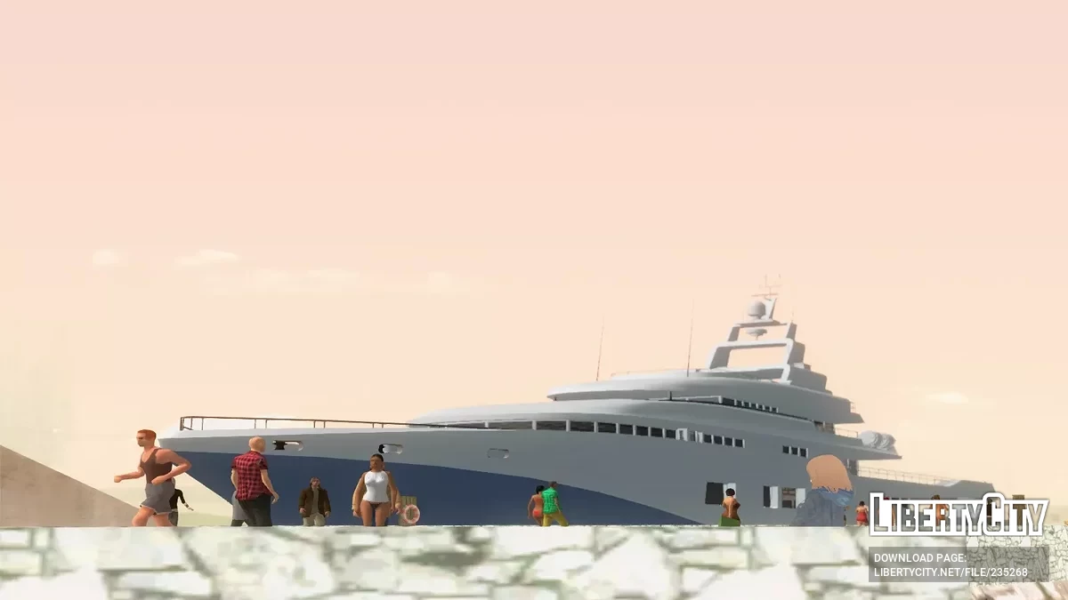 Yacht IV [VehFuncs] / GTA San Andreas