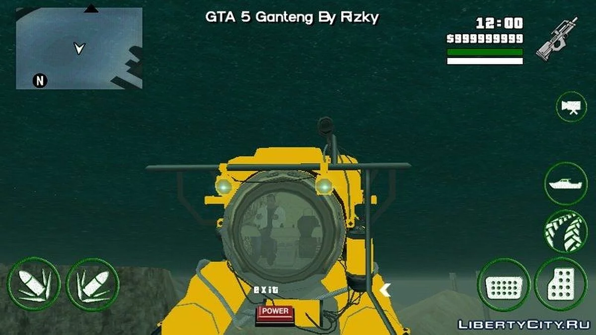 GTA 5 Submarine For Android / GTA San Andreas (iOS, Android)