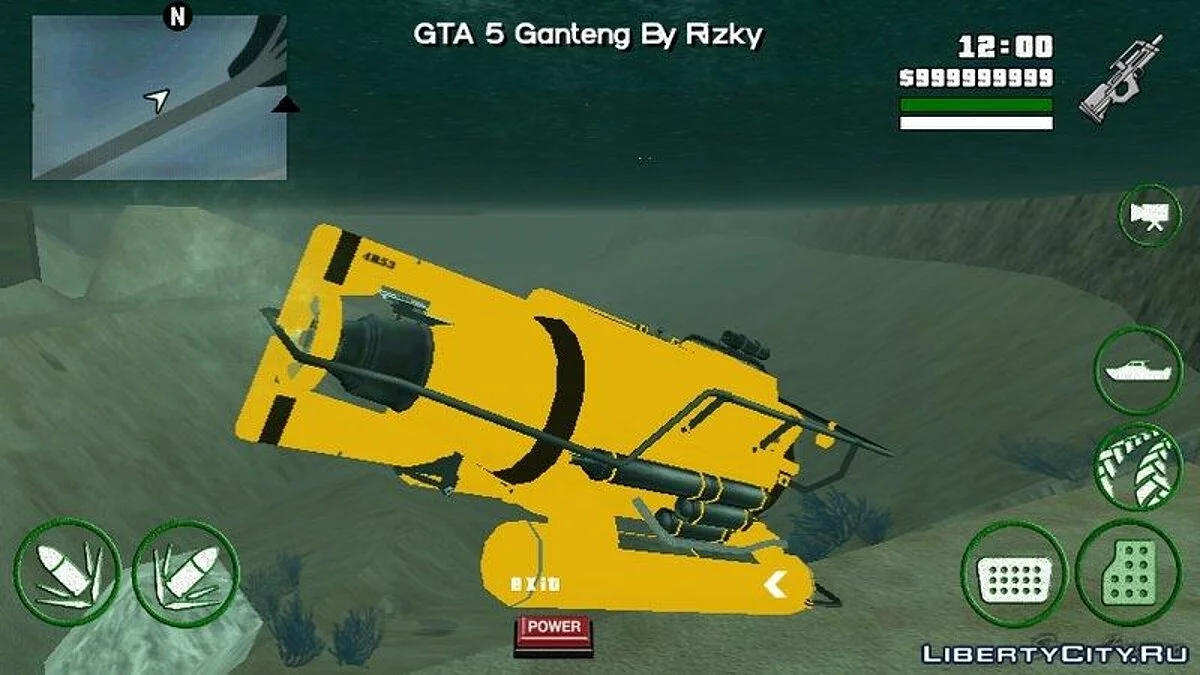 GTA 5 Submarine For Android / GTA San Andreas (iOS, Android)