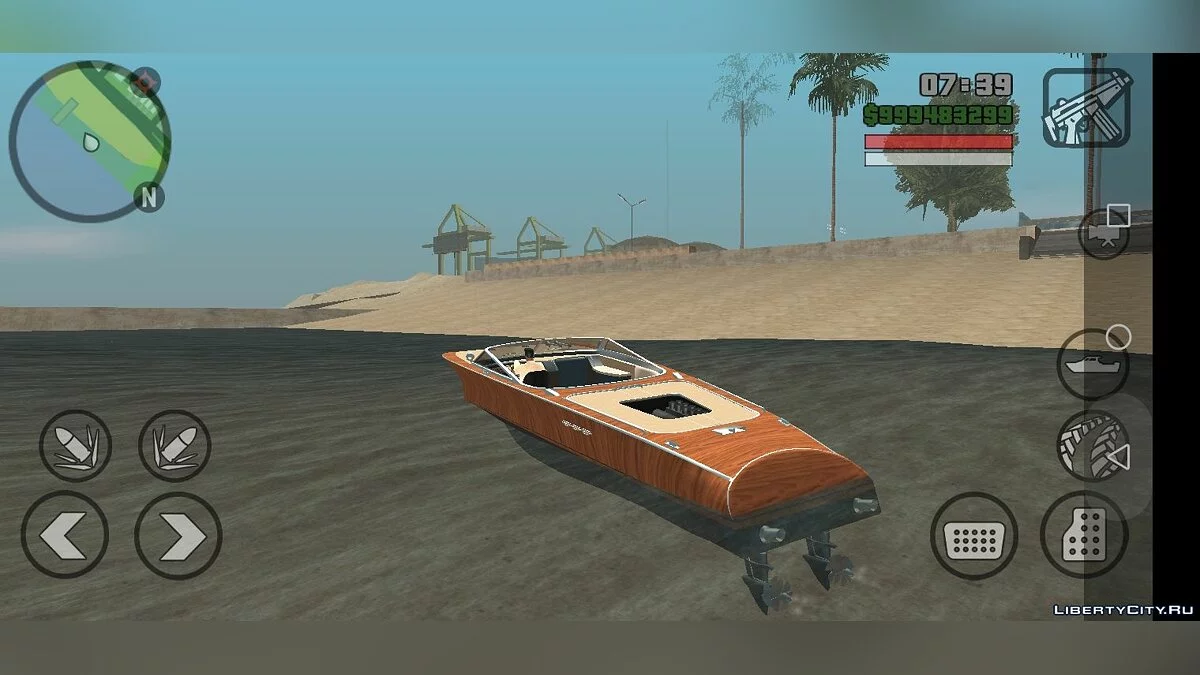 Lampadati Toro - Only DFF / GTA San Andreas (iOS, Android)