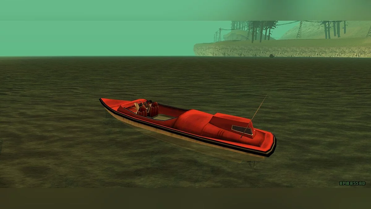 Ambassador - Вырезанная лодка из Vice City / GTA San Andreas (iOS, Android)