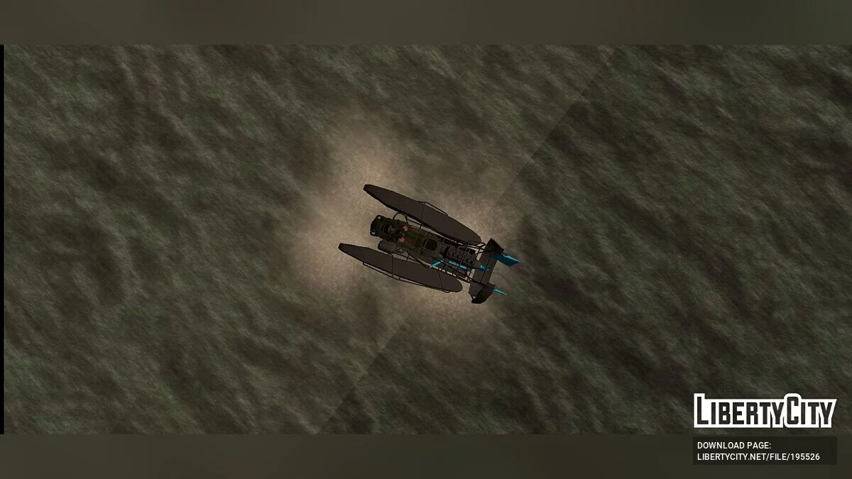 Воздушный катер из Half Life 2 [Только DFF] / GTA San Andreas (iOS, Android)