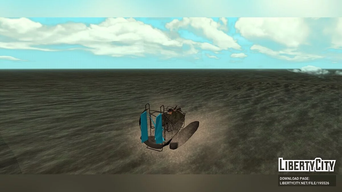 Воздушный катер из Half Life 2 [Только DFF] / GTA San Andreas (iOS, Android)