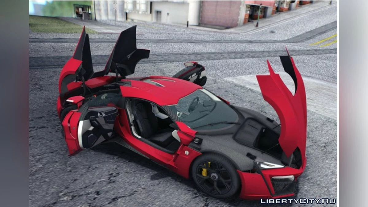 W Motors Lykan Hypersport 2015 / GTA San Andreas