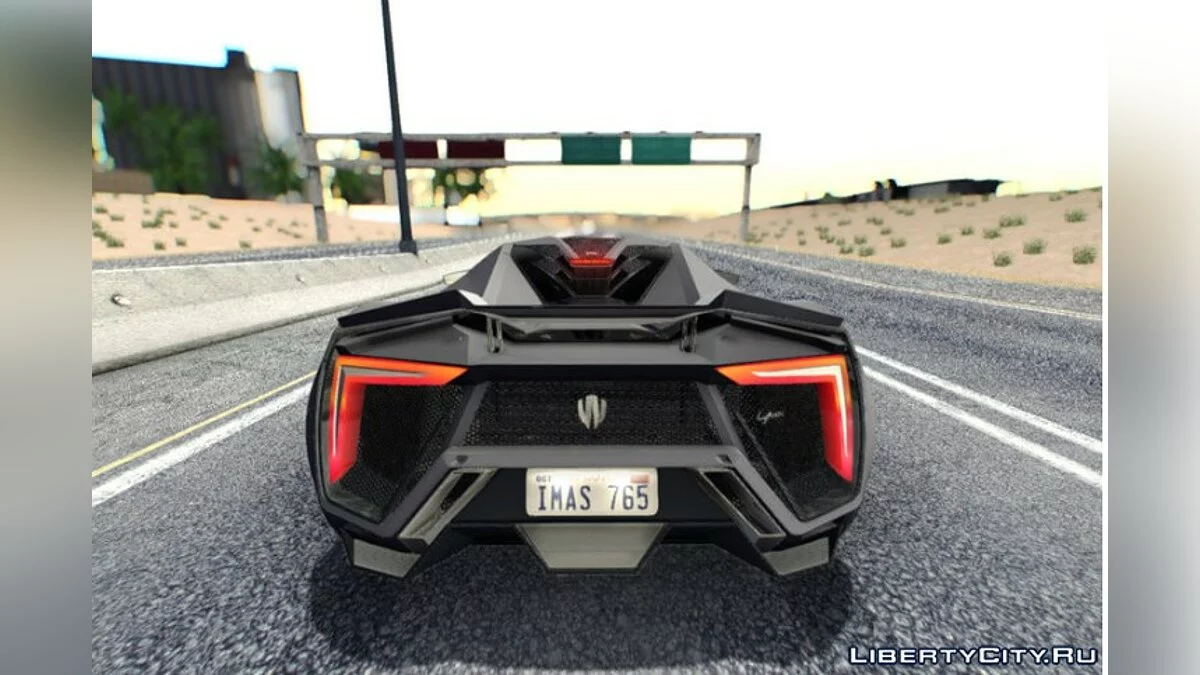 W Motors Lykan Hypersport 2015 / GTA San Andreas