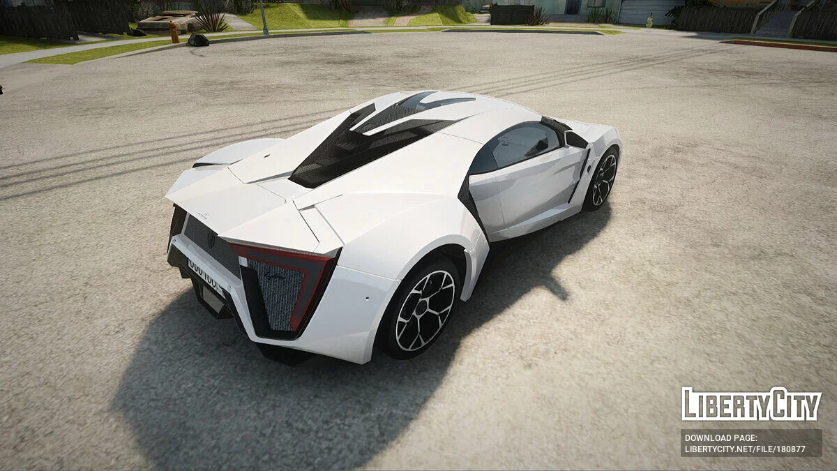 Lykan HyperSport / GTA San Andreas