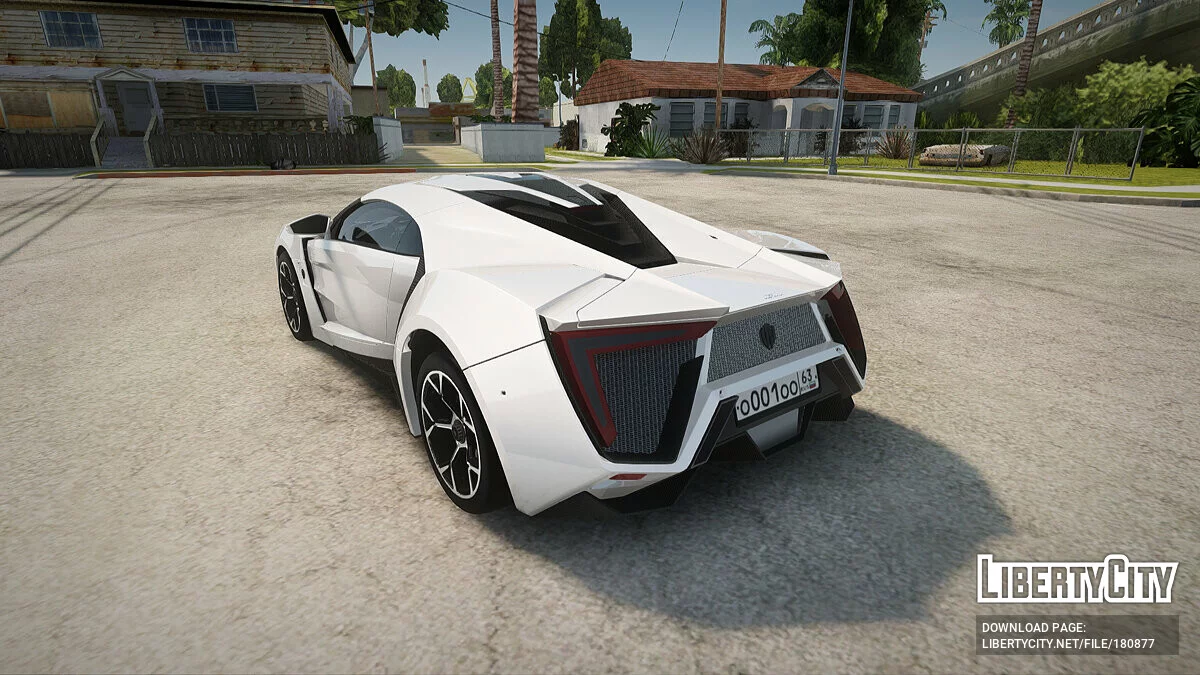 Lykan HyperSport / GTA San Andreas