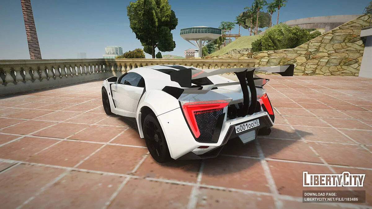Lykan HyperSport / GTA San Andreas