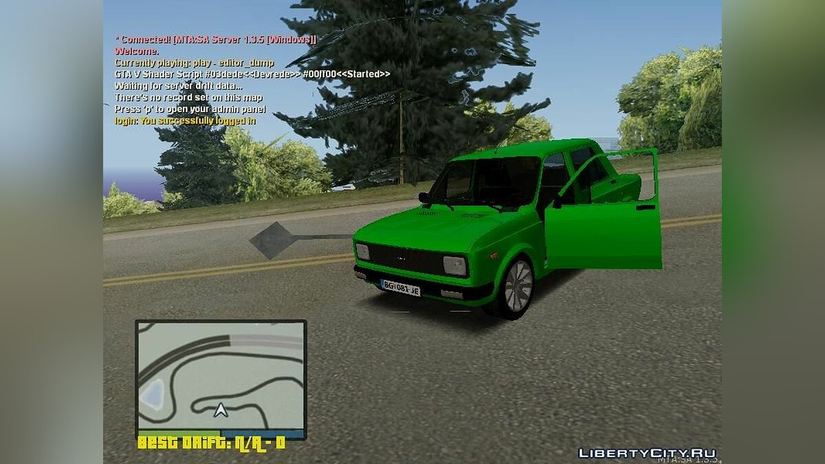 Скачать Zastava Yugo 128 для GTA San Andreas