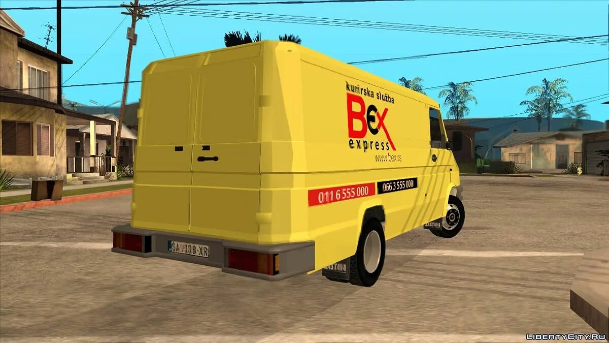 Zastava Daily 35B Kurirska Sluzba / GTA San Andreas