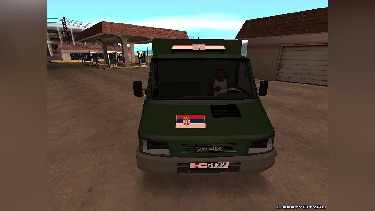 Zastava Rival - Военная скорая помощь / GTA San Andreas