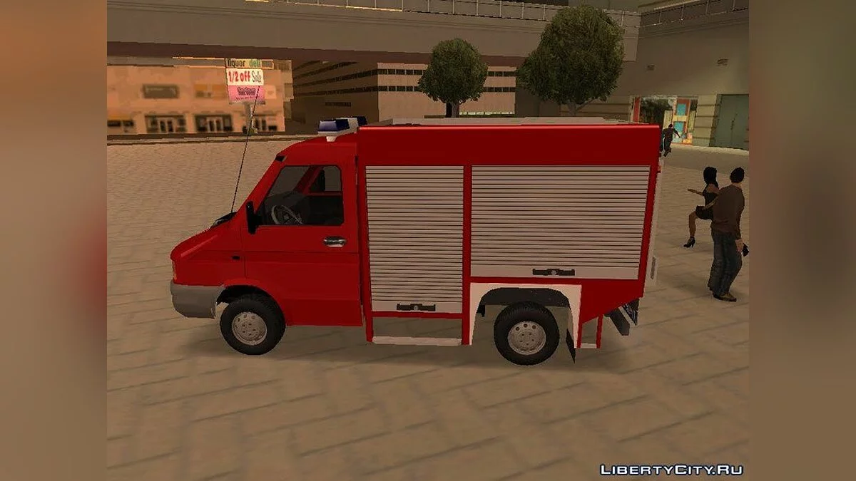Zastava Daily 35 Vatrogasna Kola / GTA San Andreas