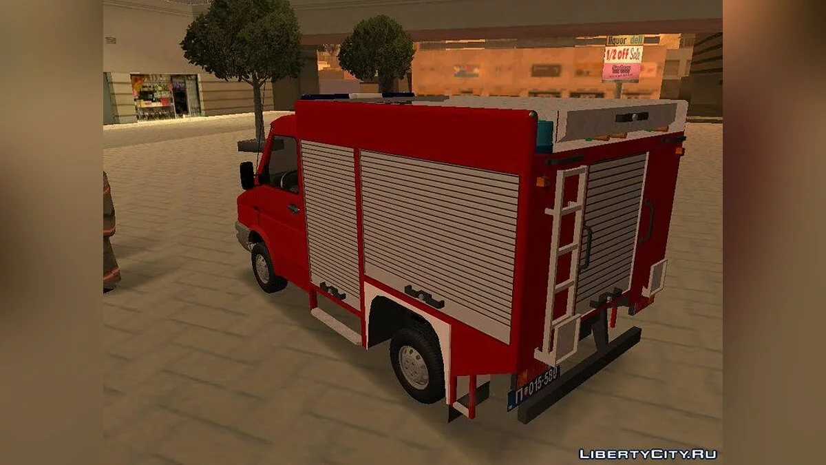 Zastava Daily 35 Vatrogasna Kola / GTA San Andreas