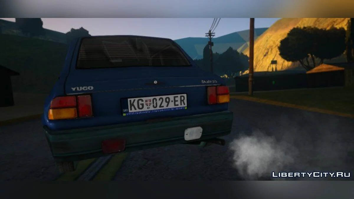 1999 Yugo Skala 55 / GTA San Andreas