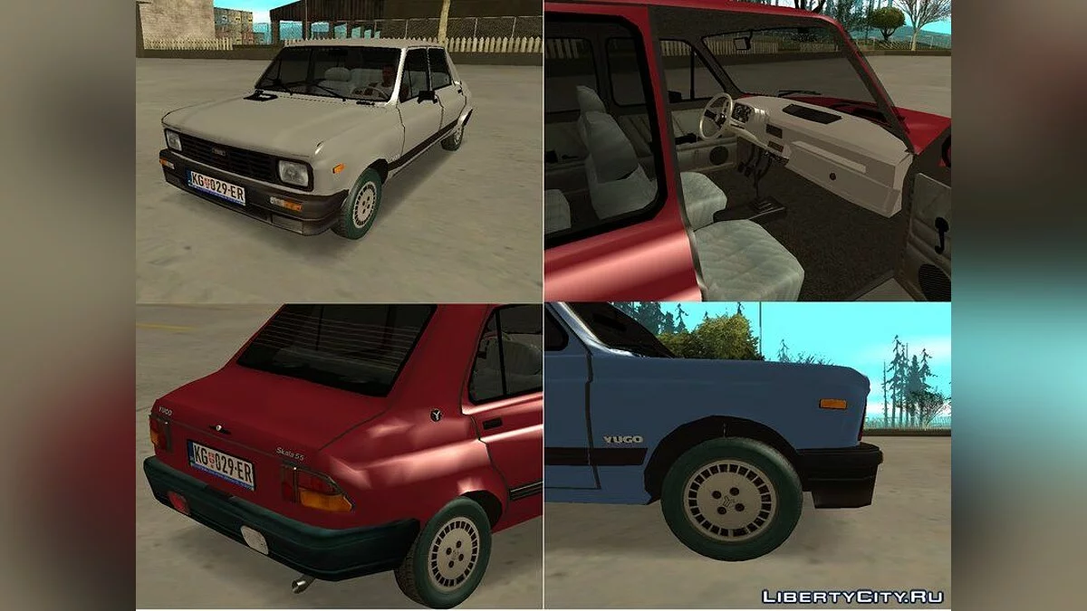 1999 Yugo Skala 55 / GTA San Andreas