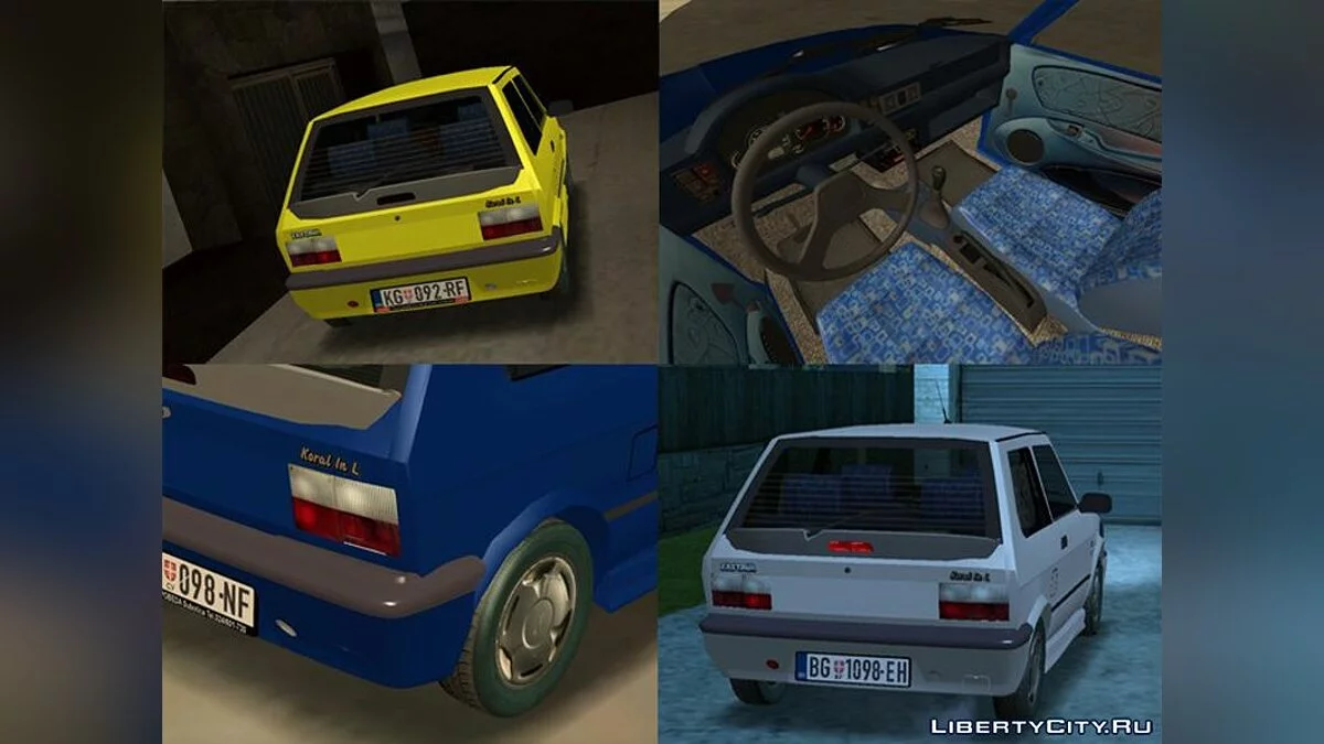 2008 Zastava Koral In L [v1] / GTA San Andreas