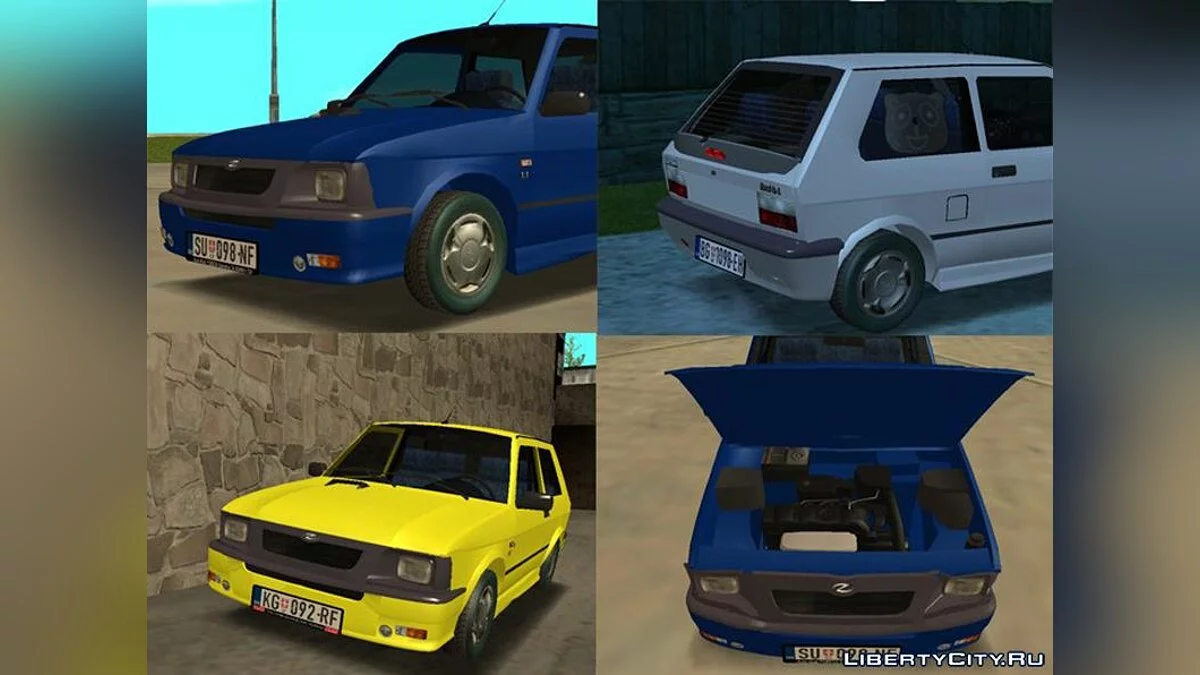 2008 Zastava Koral In L [v1] / GTA San Andreas
